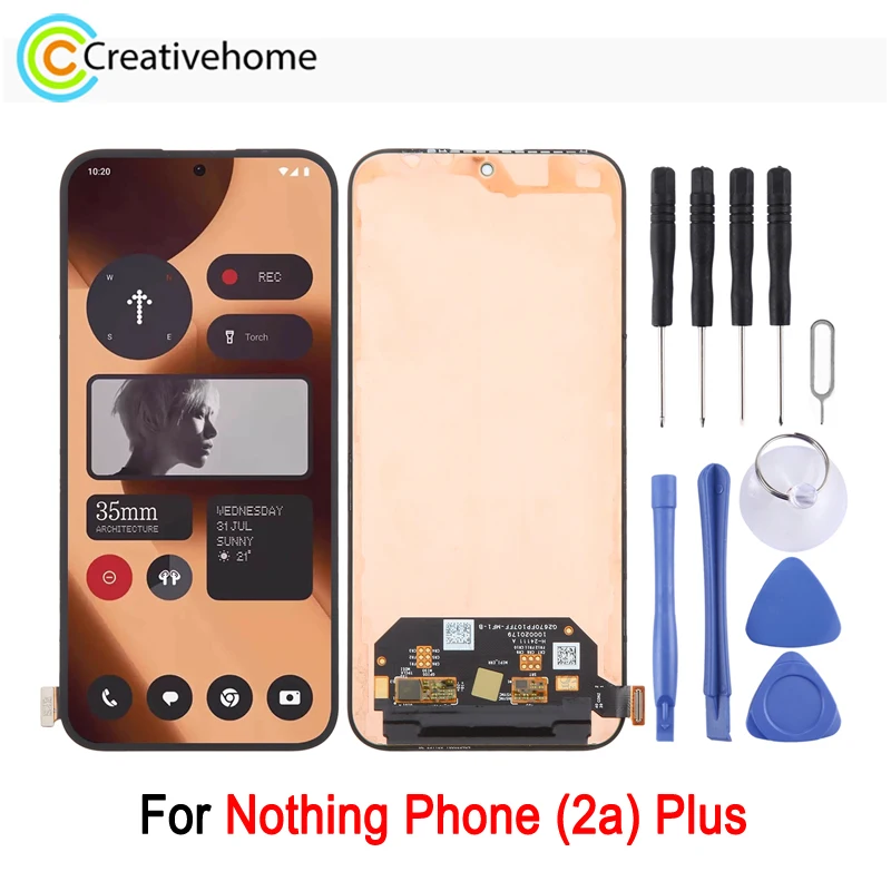 6.7-inch AMOLED LCD Screen For Nothing Phone 2a Plus, (2a) Plus Phone 120Hz LCD Display Touch Screen Repair Replacement Part
6.7-inch AMOLED LCD Screen For Nothing Phone 2a Plus, (2a) Plus Phone 120Hz LCD Display Touch Screen Repair Replacement Part