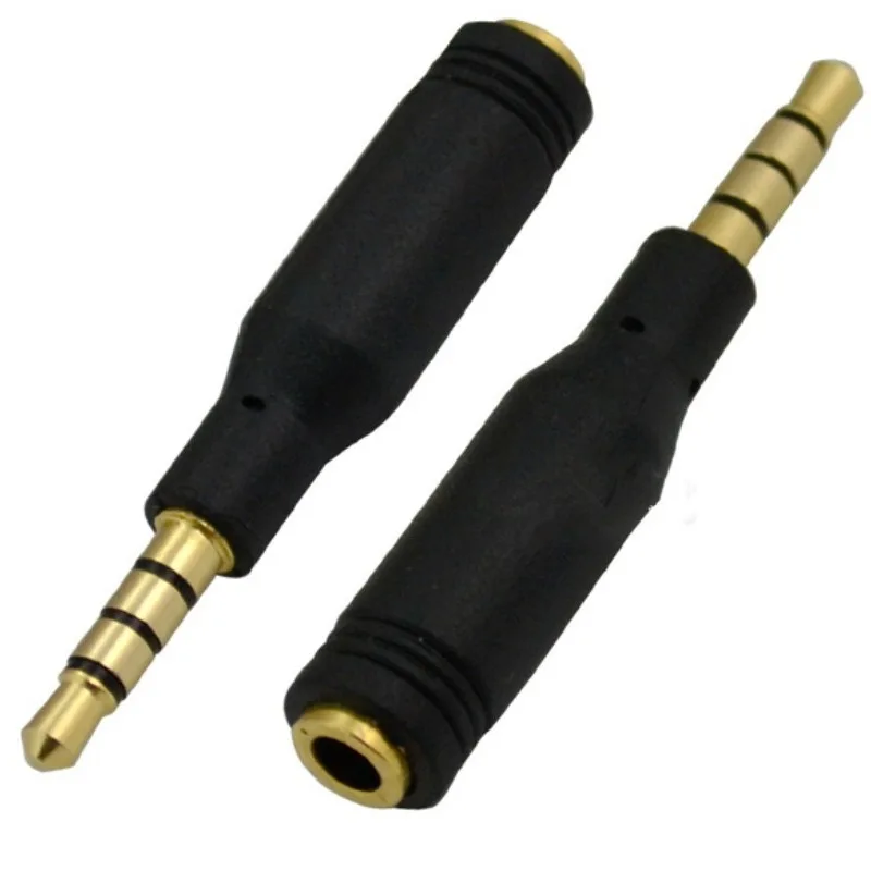 2PCS Gold Plated 3.5mm Male To Female Audio Connector for Apple IPhone 3.5mm 4 Pole
2PCS Gold Plated 3.5mm Male To Female Audio Connector for Apple IPhone 3.5mm 4 Pole