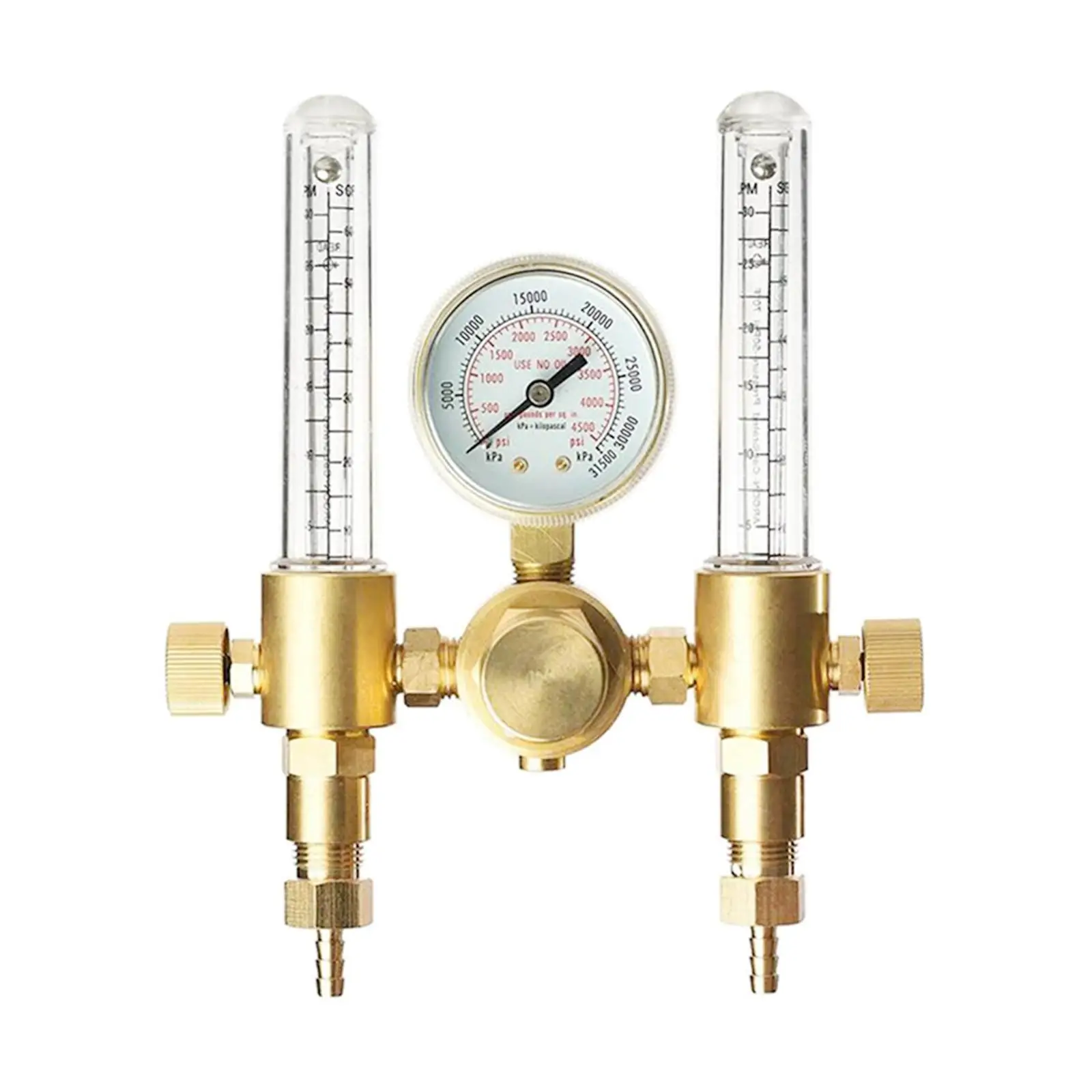 Heavy Duty Gas Regulator Brass Dual Outlet Flowmeter Argon CO2 Meter for MIG TIG Welding CGA580 Bottle
Heavy Duty Gas Regulator Brass Dual Outlet Flowmeter Argon CO2 Meter for MIG TIG Welding CGA580 Bottle