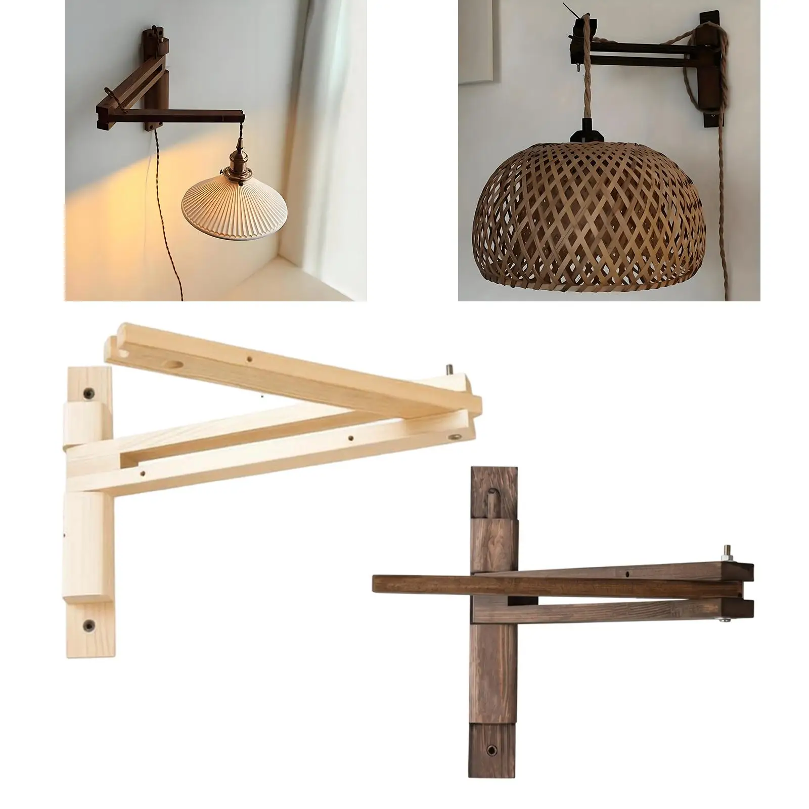Wall Mount Rope Lamp Bracket, Professional, Easy to Install Pendant Light Wall Mount, with Folding Arm for Living Room, Indoor
Wall Mount Rope Lamp Bracket, Professional, Easy to Install Pendant Light Wall Mount, with Folding Arm for Living Room, Indoor