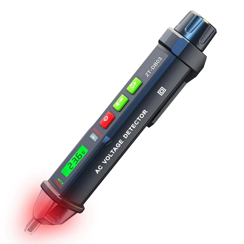 Voltage Detector - Non-Contact Voltage Tester, Adjustable Sensitivity Power Tester, Field Line Tester, Electrical Tester
Voltage Detector - Non-Contact Voltage Tester, Adjustable Sensitivity Power Tester, Field Line Tester, Electrical Tester