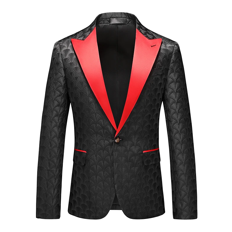 Qj Cinga Brand Men's Business Suit 2022 Autumn New Men Wedding Prom Party Dress Blazer Singer Host Performance Flower Jacket
Qj Cinga Brand Men's Business Suit 2022 Autumn New Men Wedding Prom Party Dress Blazer Singer Host Performance Flower Jacket