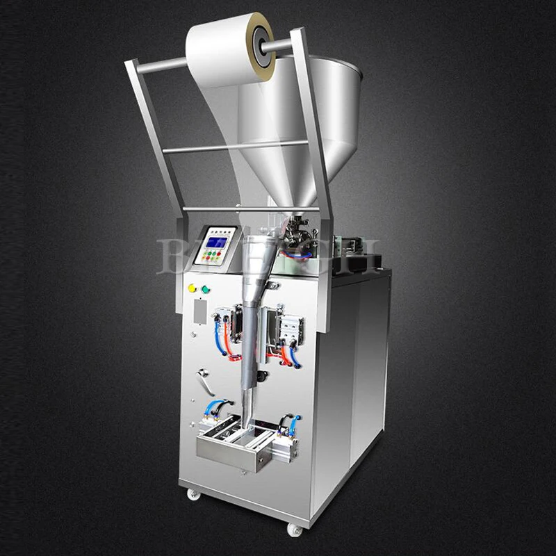 Stainless Steel Body Paste Mixed Filling Machine Chocolate Sauce Packaging Three Sided Sealed Packaging Machine
Stainless Steel Body Paste Mixed Filling Machine Chocolate Sauce Packaging Three Sided Sealed Packaging Machine