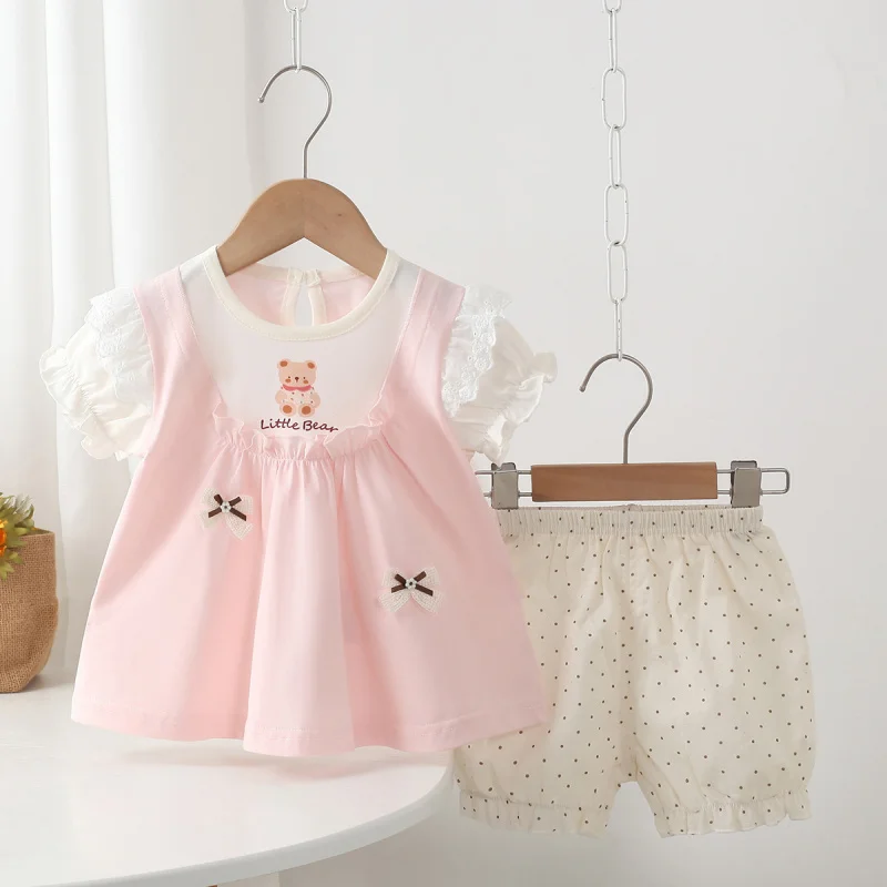 2026New summer style girls' short-sleeved thin children's dress set, fashionable princess dress for baby girls in summer
2026New summer style girls' short-sleeved thin children's dress set, fashionable princess dress for baby girls in summer