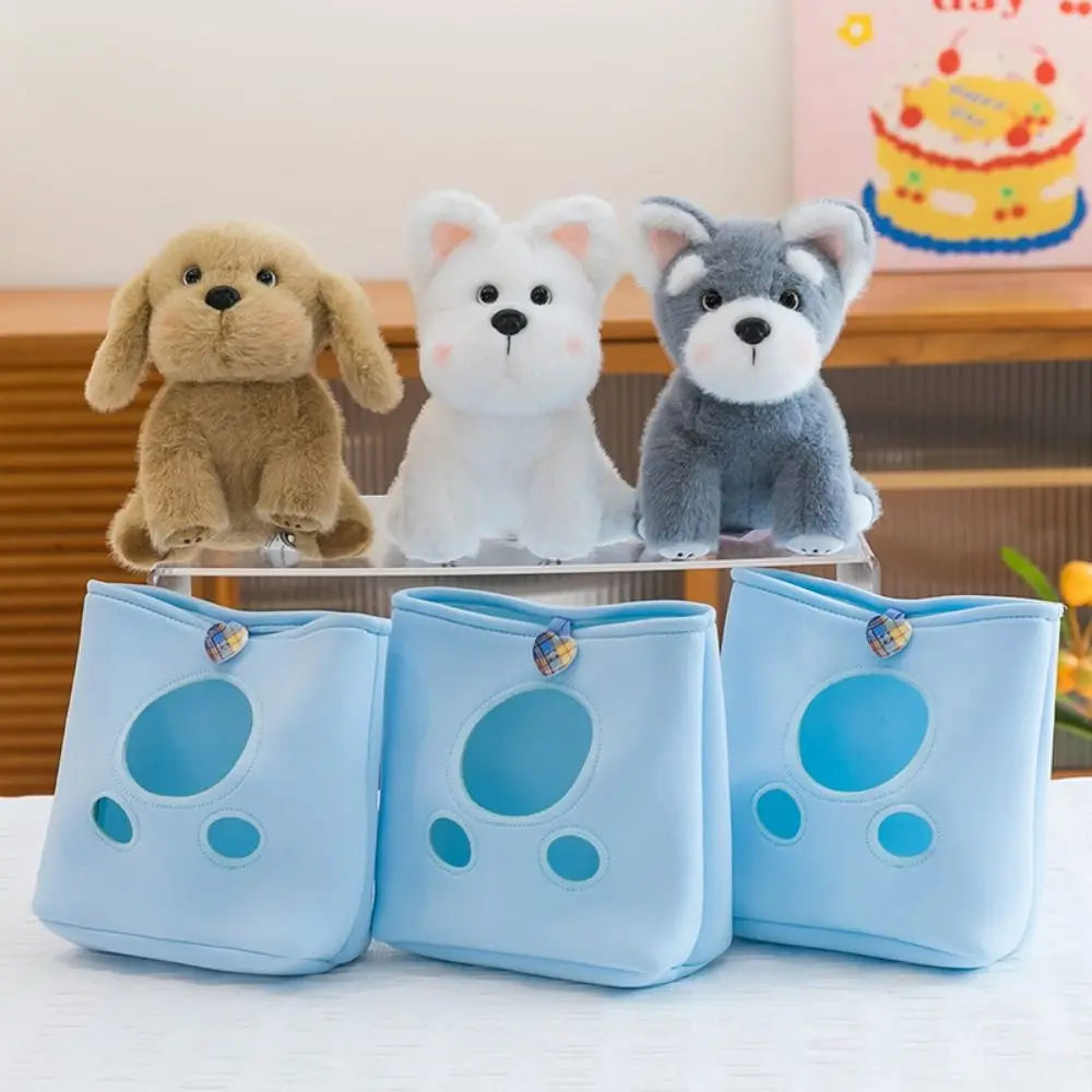 PP Cotton Westie Dog Backpack Shoulder Bag Collection Plushie Doll Fur Bag Portable Fluffy Stuffed Running Dog Knapsack
PP Cotton Westie Dog Backpack Shoulder Bag Collection Plushie Doll Fur Bag Portable Fluffy Stuffed Running Dog Knapsack