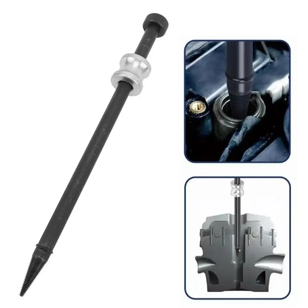 Car Repair Fuel Injector Seal Puller Tool Set with Slide Hammer Steel Cone Thread Tip for Copper Washer Gasket Removal Universal
Car Repair Fuel Injector Seal Puller Tool Set with Slide Hammer Steel Cone Thread Tip for Copper Washer Gasket Removal Universal