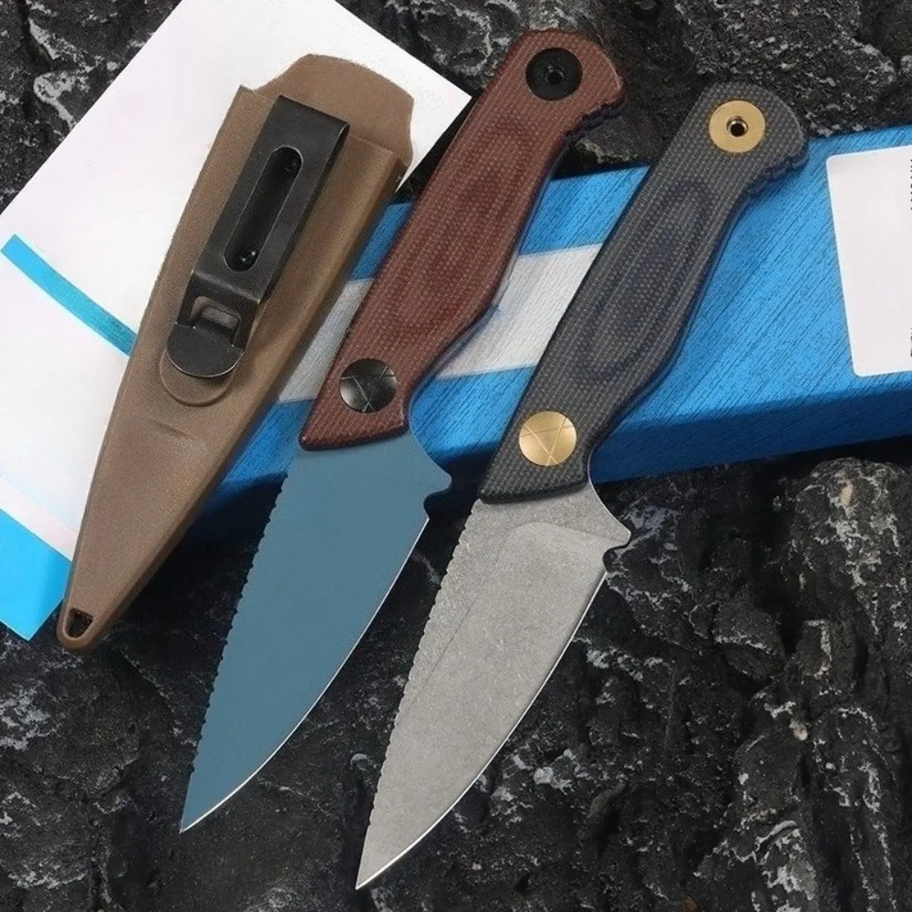 BM203BT High-hardness Outdoor Knife, Portable and Compact, Single-bladed Design Backpacking Straight Knife Holiday Gifts Tool
BM203BT High-hardness Outdoor Knife, Portable and Compact, Single-bladed Design Backpacking Straight Knife Holiday Gifts Tool