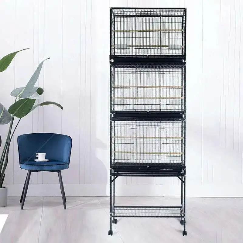 Luxury Iron Art Bird Cages Pet Shop Multi-layer Breeding Cage Home Extra Large Parrot Cage European Bird Villa Pet Accessories
Luxury Iron Art Bird Cages Pet Shop Multi-layer Breeding Cage Home Extra Large Parrot Cage European Bird Villa Pet Accessories