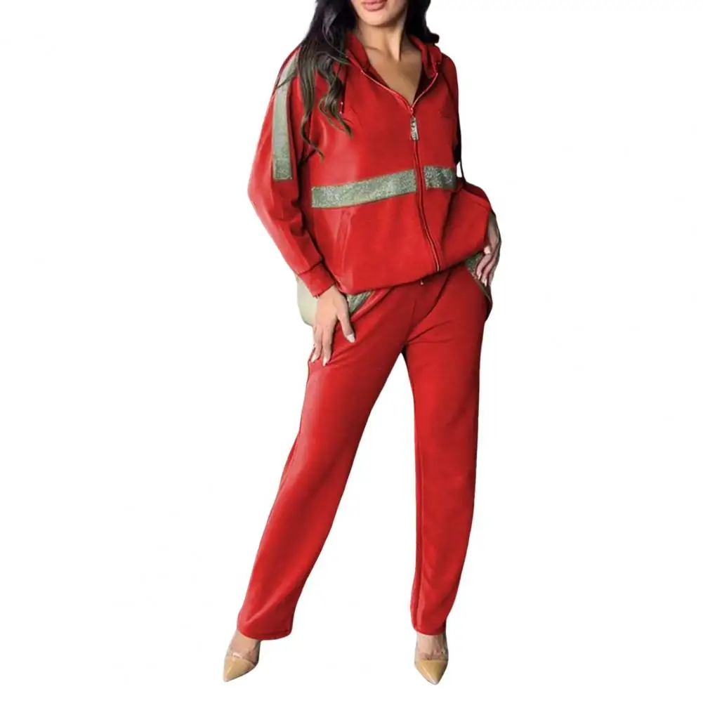 2025 Autumn Winter New Women's Fashion Color Blocked Casual Loose Home Clothes High Waist Temperament Pants Set
2025 Autumn Winter New Women's Fashion Color Blocked Casual Loose Home Clothes High Waist Temperament Pants Set