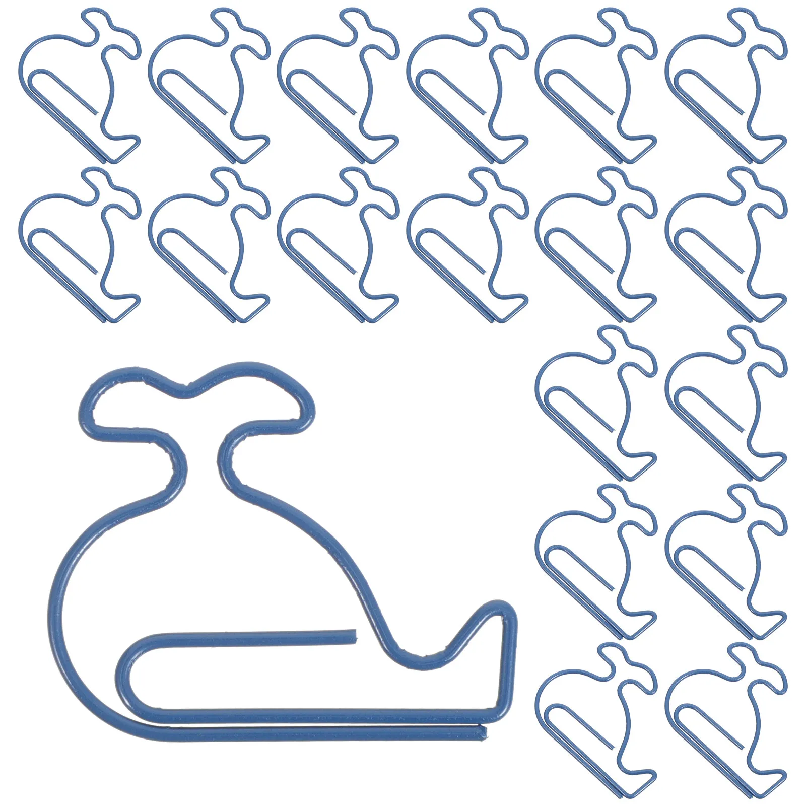 50pcs Whale Shaped Paper Clips Mini Metal Paperclips Animal Bookmark Stationery For Office, School Documents Organizer
50pcs Whale Shaped Paper Clips Mini Metal Paperclips Animal Bookmark Stationery For Office, School Documents Organizer