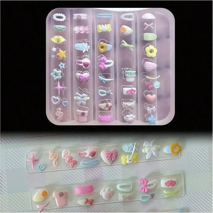 Silicone Nail Art Mold For Resin French Yarn Lace Design Accessories
Silicone Nail Art Mold For Resin French Yarn Lace Design Accessories