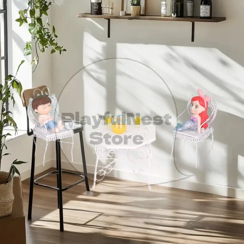 3Pcs Simulation Mini Iron Octagonal Table And Chair Model 1/12 Dollhouse Miniature Furniture Set Pretend Play Toy For Kids
3Pcs Simulation Mini Iron Octagonal Table And Chair Model 1/12 Dollhouse Miniature Furniture Set Pretend Play Toy For Kids
