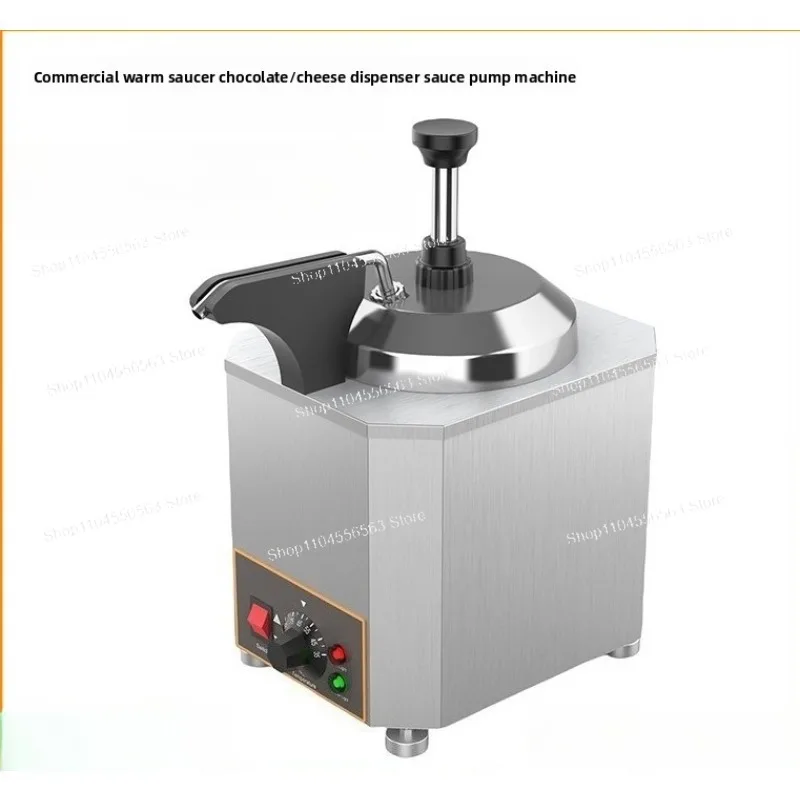 2L Stainless Steel Commercial Sauce Warmer - 110V/220V Chocolate/Cheese Dispenser with Pump (30~85°C)
2L Stainless Steel Commercial Sauce Warmer - 110V/220V Chocolate/Cheese Dispenser with Pump (30~85°C)