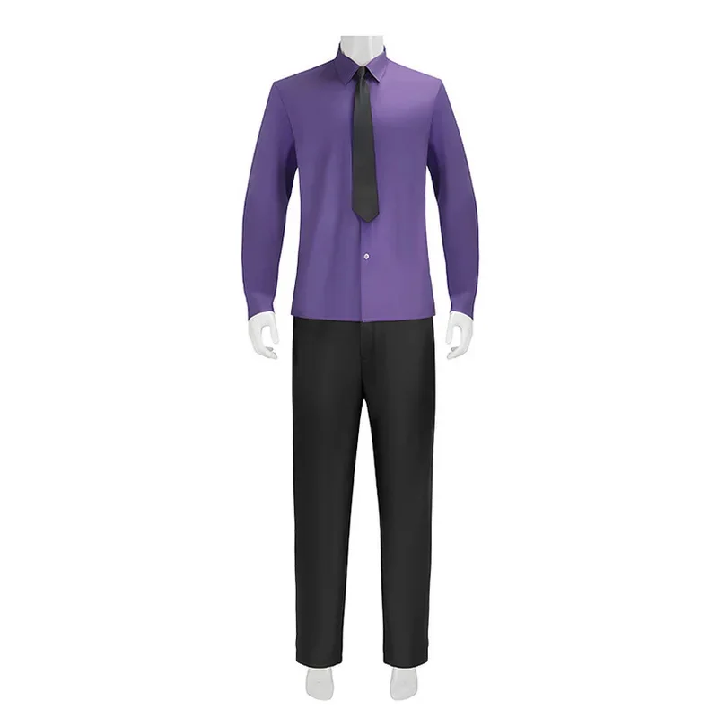 Movie William Afton Cosplay FNaF Purple Guy Costume Doujin Outfit Halloween Party Clothes hh:5
Movie William Afton Cosplay FNaF Purple Guy Costume Doujin Outfit Halloween Party Clothes hh:5