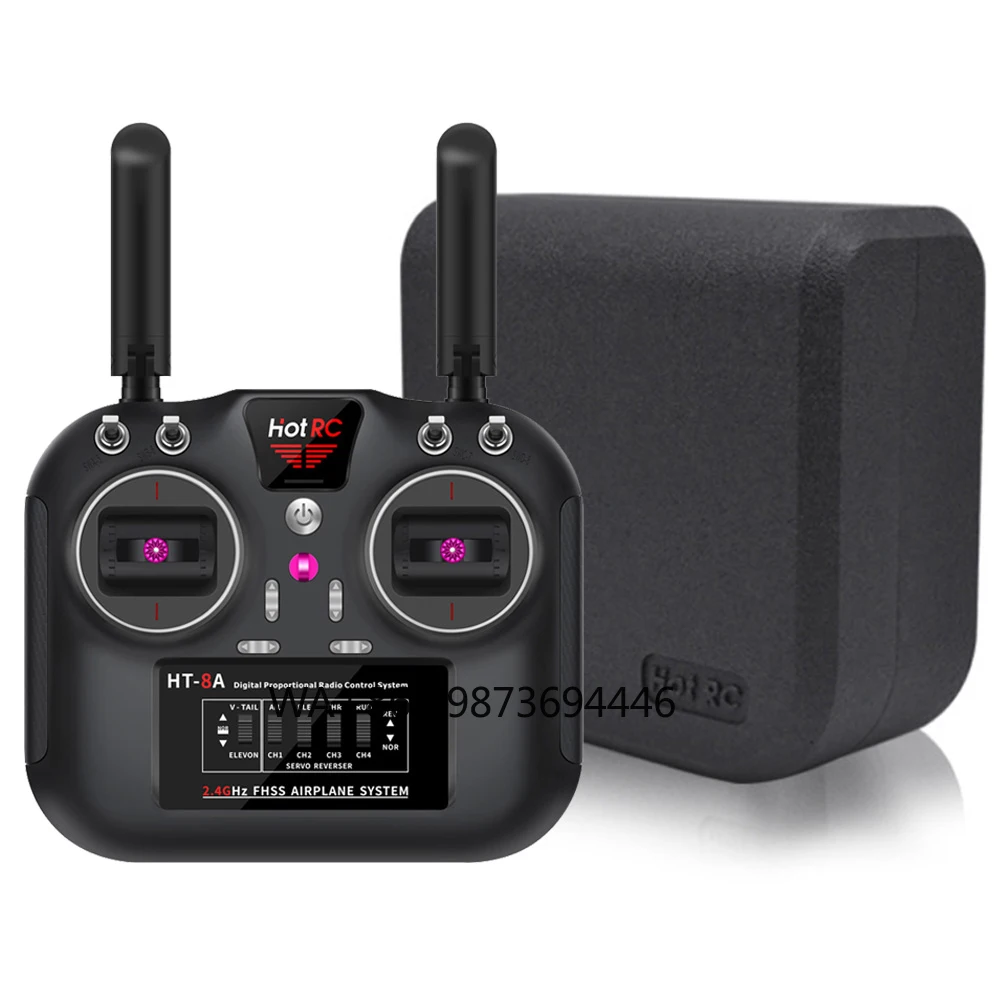 HT-8A 2.4G 8CH FHSS GFSK Transmitter Remote Controller SBUS Receiver for Model Airplane Car Boat
HT-8A 2.4G 8CH FHSS GFSK Transmitter Remote Controller SBUS Receiver for Model Airplane Car Boat