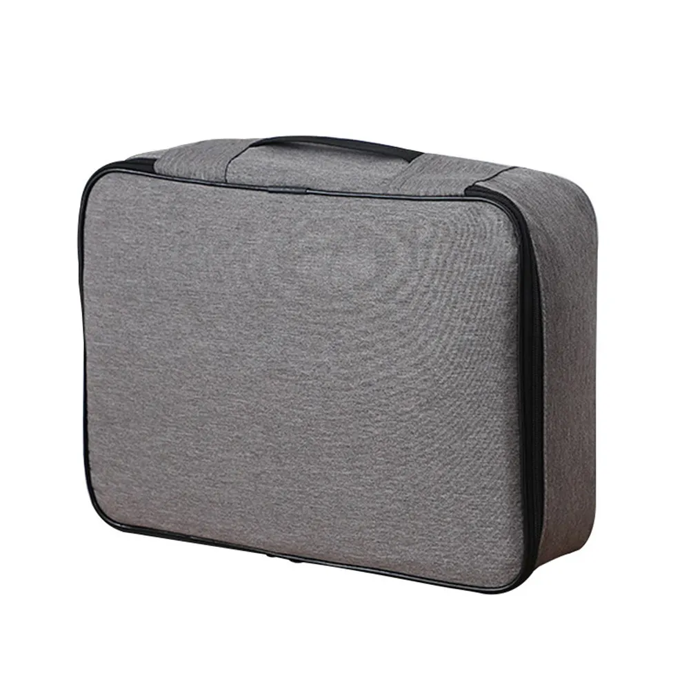 Двухслойная портативная водонепроницаемая сумка для документов из ткани Оксфорд, большая вместимость, для хранения паспортов, удостоверений личности, банковских карт, для бизнеса
Двухслойная портативная водонепроницаемая сумка для документов из ткани Оксфорд, большая вместимость, для хранения паспортов, удостоверений личности, банковских карт, для бизнеса