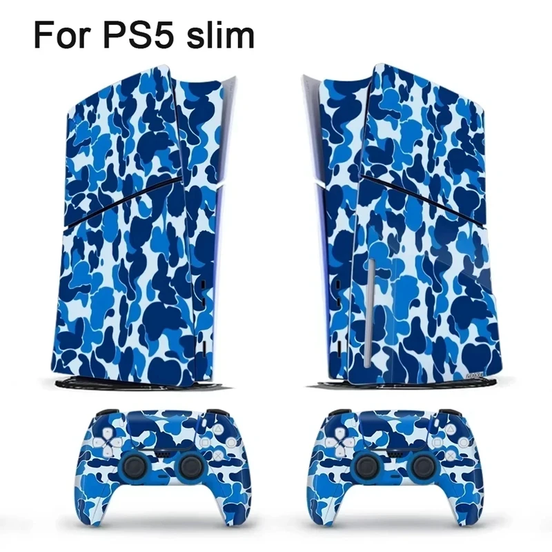 For PS5 Slim Disc Edition Skin Sticker Custom Cover For PlayStation 5 Slim Console & Controllers Anti-Scratch Protective Wrap
For PS5 Slim Disc Edition Skin Sticker Custom Cover For PlayStation 5 Slim Console & Controllers Anti-Scratch Protective Wrap