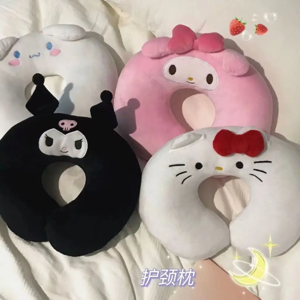Sanrio's Cute U-shaped Neck Pillow Convenient for Travel Officeand Napping Perfect for Sleeping with a Neck Support Cartoon Toy
Sanrio's Cute U-shaped Neck Pillow Convenient for Travel Officeand Napping Perfect for Sleeping with a Neck Support Cartoon Toy