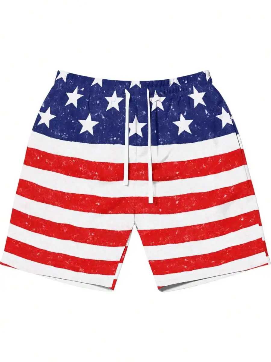 Patriotic Stars And Stripes American Flag Swim Trunks For Men – Lightweight, Breathable, Casual Summer Shorts With Relaxed Fit
Patriotic Stars And Stripes American Flag Swim Trunks For Men – Lightweight, Breathable, Casual Summer Shorts With Relaxed Fit