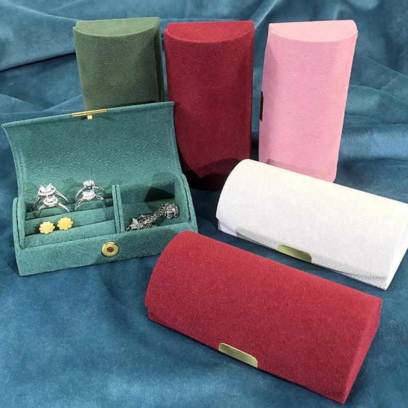 Fashion High-quality Velvet Portable Mini Jewelry Storage Box for Women's Business Trips Light Luxury Velvetring Jewelry Boxes
Fashion High-quality Velvet Portable Mini Jewelry Storage Box for Women's Business Trips Light Luxury Velvetring Jewelry Boxes