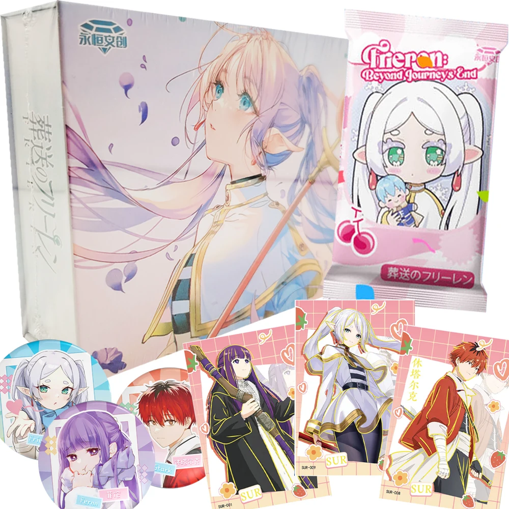 Популярные аниме Frieren: Beyond Journey's End Collection Cards Frieren Himmel Sweet Romantic Warm Healing Cards Детские игрушки Подарки
Популярные аниме Frieren: Beyond Journey's End Collection Cards Frieren Himmel Sweet Romantic Warm Healing Cards Детские игрушки Подарки