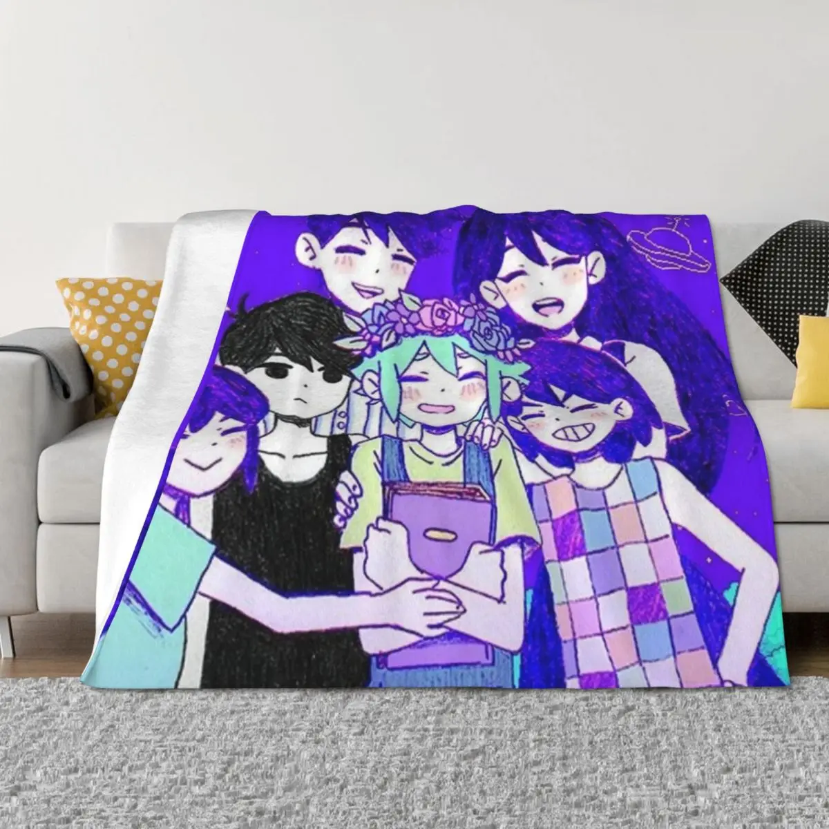 Omori Character II Throw Blanket Multi-Purpose Blankets For Sofas Decorative Sofa Quilt Blankets
Omori Character II Throw Blanket Multi-Purpose Blankets For Sofas Decorative Sofa Quilt Blankets