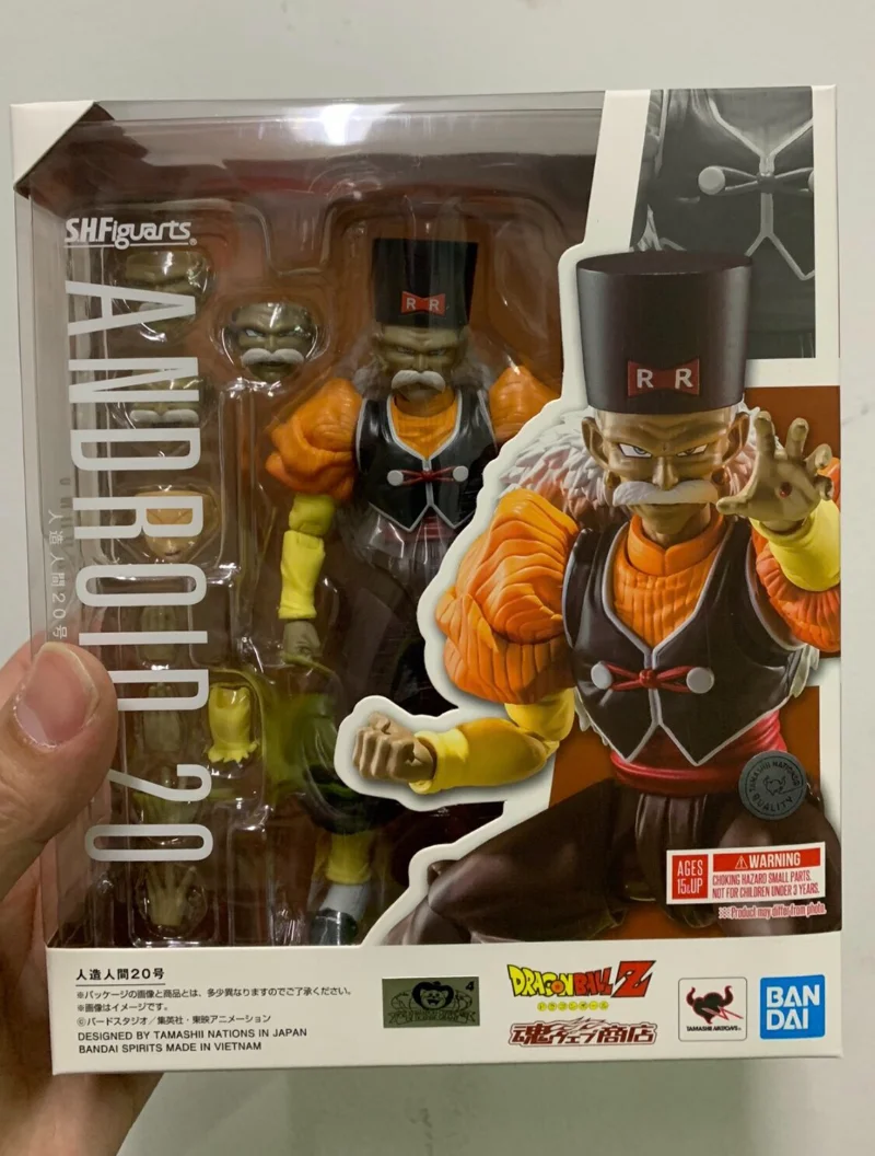 In Stock Bandai Soul Limited SHF Dragon Ball Z Dr. Gero Android 20 Action Figure Collectible
In Stock Bandai Soul Limited SHF Dragon Ball Z Dr. Gero Android 20 Action Figure Collectible
