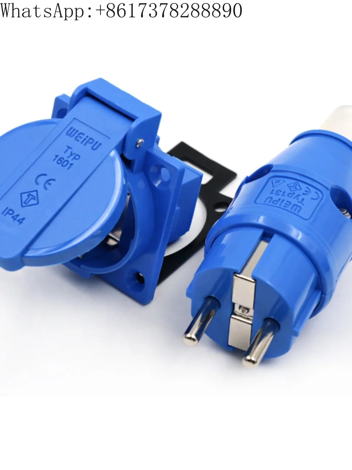 Industrial connector TYP131 European style plug and socket 1601 dual use single-phase T-shaped multifunctional seat
Industrial connector TYP131 European style plug and socket 1601 dual use single-phase T-shaped multifunctional seat