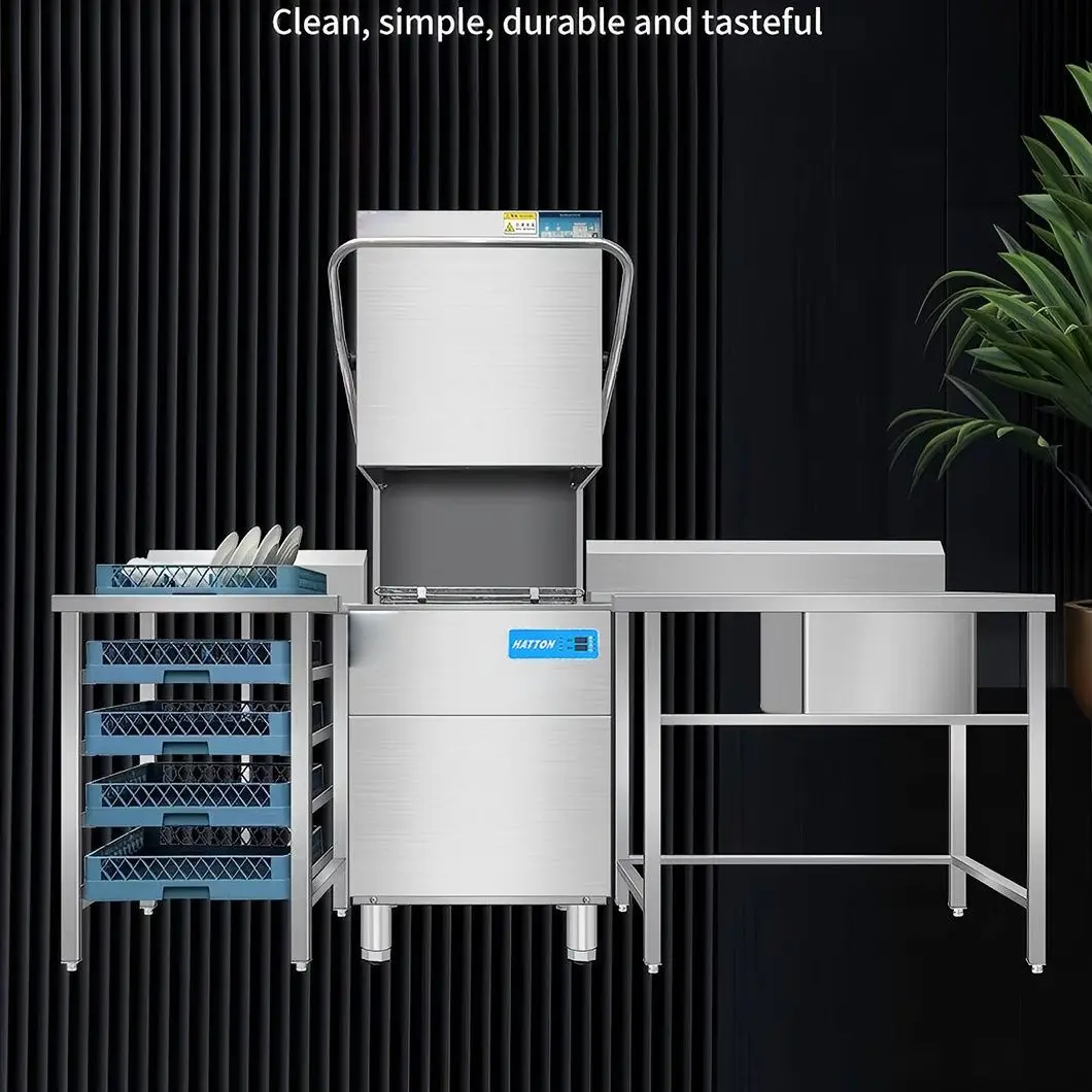 Smart Commercial Industrial Dishwasher Automatic Utensil Washer Hood Type Dish Washing Machines For Restaurant
Smart Commercial Industrial Dishwasher Automatic Utensil Washer Hood Type Dish Washing Machines For Restaurant
