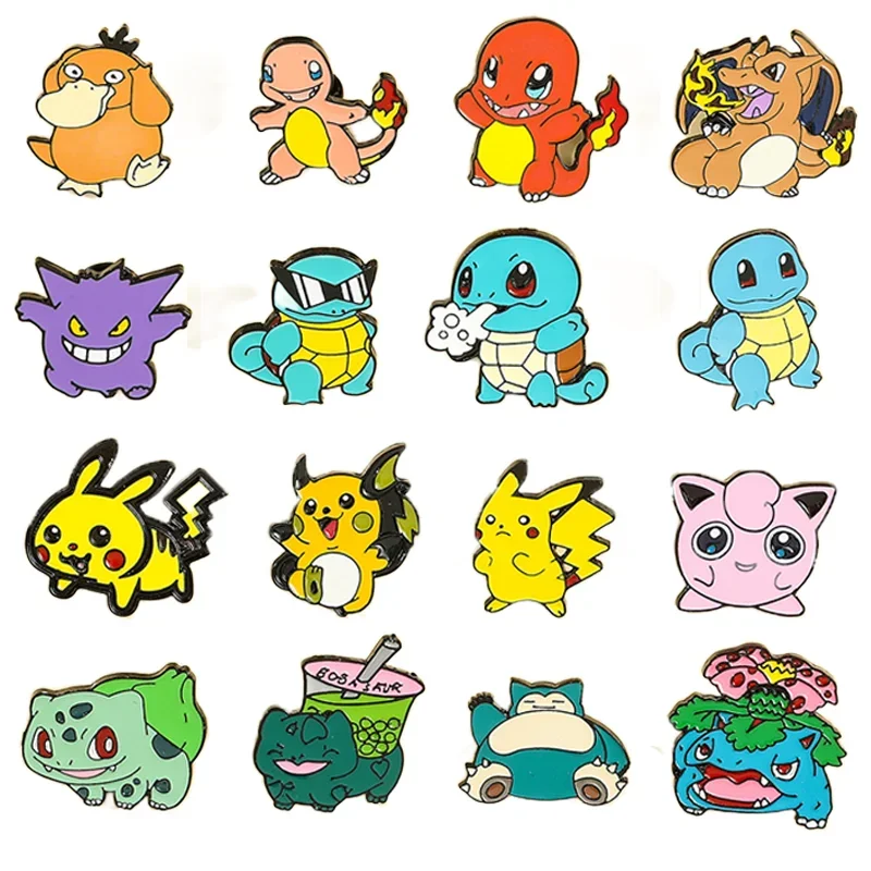 1 set Anime Pokemon Enamel Pin Cartoon Pikachu Gengar Cubone Metal Brooches Handmade Jewelry Shirt Bag Badge Fashion Jewelrys
1 set Anime Pokemon Enamel Pin Cartoon Pikachu Gengar Cubone Metal Brooches Handmade Jewelry Shirt Bag Badge Fashion Jewelrys