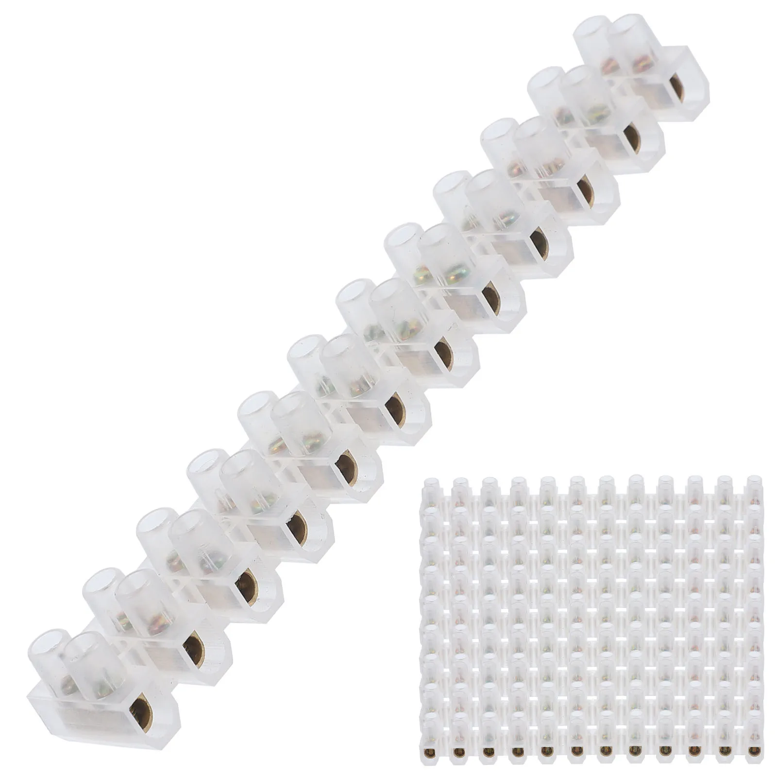 10pcs U Shaped Terminal Block 30A 380V Pa Nylon Flame Retardant Screw Type Quick Connect For Lighting Motor Automotive Wiring
10pcs U Shaped Terminal Block 30A 380V Pa Nylon Flame Retardant Screw Type Quick Connect For Lighting Motor Automotive Wiring
