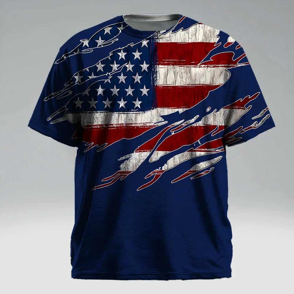 S-9xl plus size Men's Short Sleeve T-Shirt: Flag-Edgy Style - Sleek Distressed Flag Prints, Wrinkle-Resistant,
S-9xl plus size Men's Short Sleeve T-Shirt: Flag-Edgy Style - Sleek Distressed Flag Prints, Wrinkle-Resistant,
