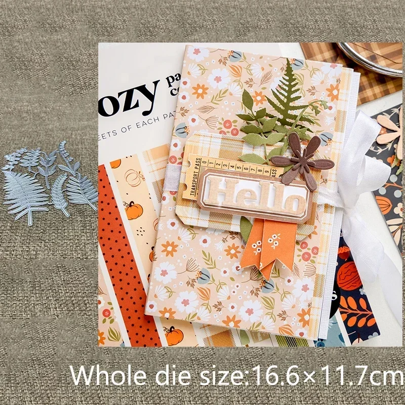 New Design Craft Metal stencil mold Cutting Die leaves branch scrapbook die cut Album Paper Card Craft Embossing
New Design Craft Metal stencil mold Cutting Die leaves branch scrapbook die cut Album Paper Card Craft Embossing