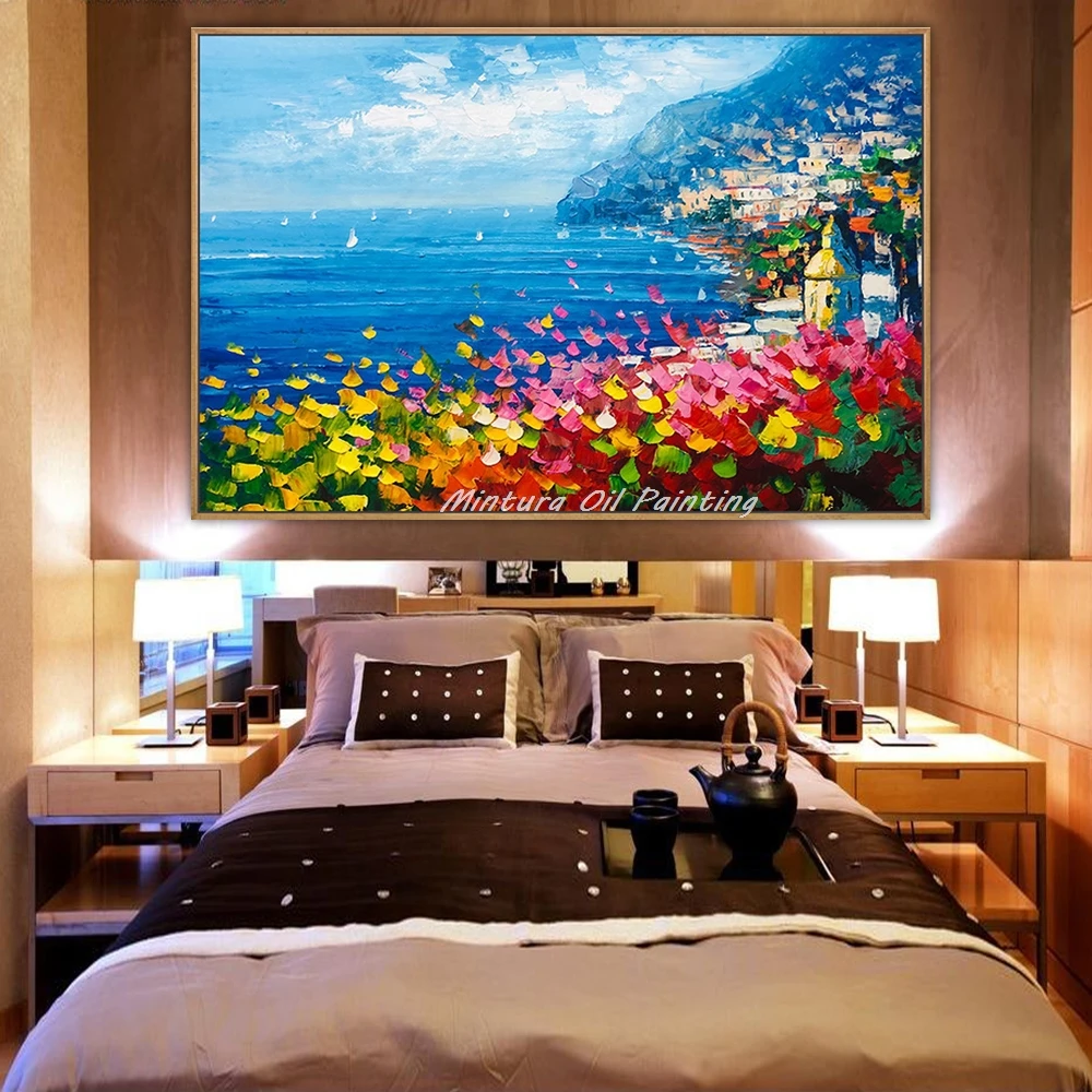 Mintura,Handmade Abstract Knife Landscape Oil Painting on Canvas,Modern Posters,Wall Art Picture for Living Room Home Decoration
Mintura,Handmade Abstract Knife Landscape Oil Painting on Canvas,Modern Posters,Wall Art Picture for Living Room Home Decoration