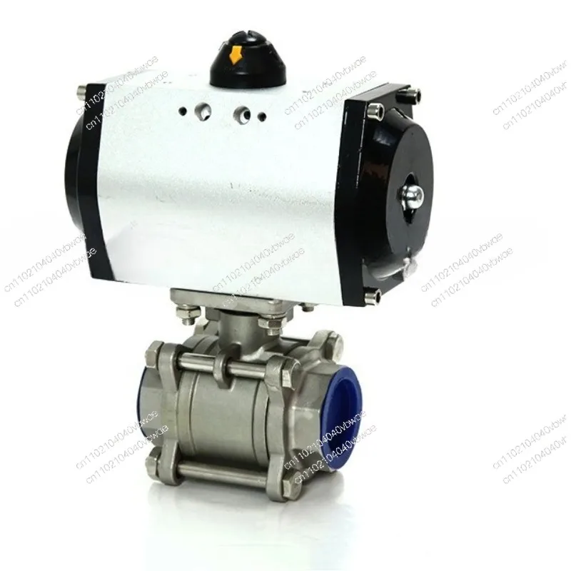 Pneumatic threaded ball valve Q611F-40P series two-way three-piece
Pneumatic threaded ball valve Q611F-40P series two-way three-piece