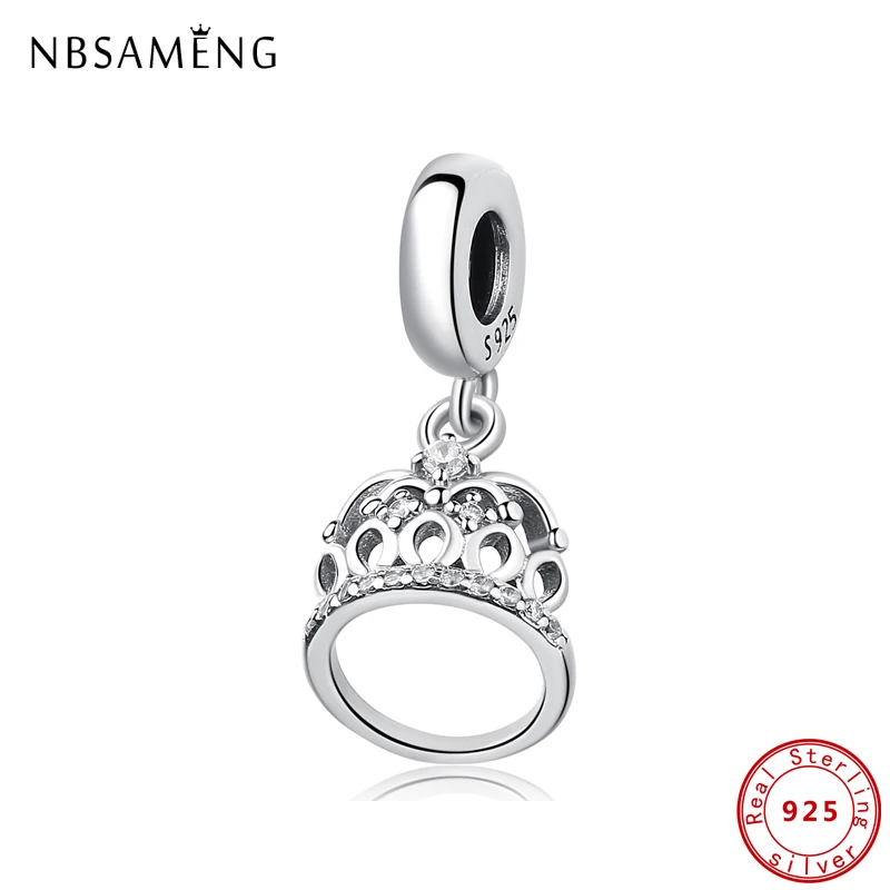 100% 925 Sterling Silver Bead Charms Crown Pendant Crystal Charm Fit Pandora Original Bracelets Necklaces For Women Fine Jewelry
100% 925 Sterling Silver Bead Charms Crown Pendant Crystal Charm Fit Pandora Original Bracelets Necklaces For Women Fine Jewelry