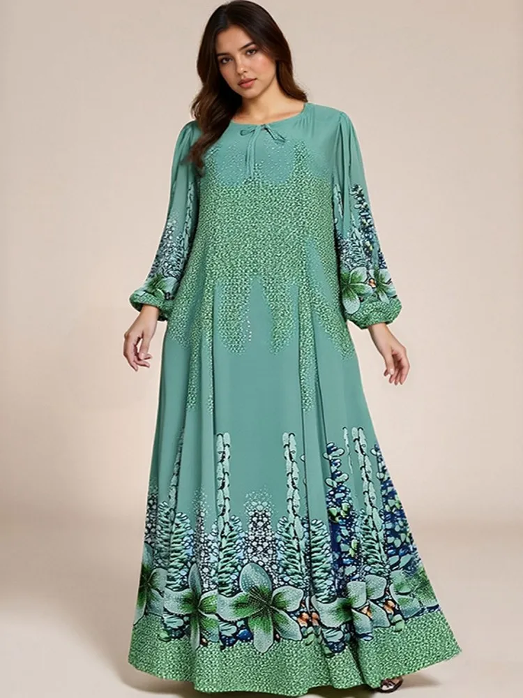African Dresses For Women Elegant Spring Long Sleeve Dashiki Pleated Maxi Dress Ladies Traditional African Clothing Fairy Dreaes
African Dresses For Women Elegant Spring Long Sleeve Dashiki Pleated Maxi Dress Ladies Traditional African Clothing Fairy Dreaes