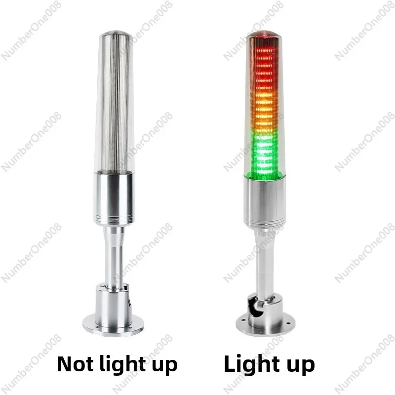 New Aluminum Alloy Shell Bendable LED Machine Tool Indicator 24V Warning Light Three-color Light
New Aluminum Alloy Shell Bendable LED Machine Tool Indicator 24V Warning Light Three-color Light