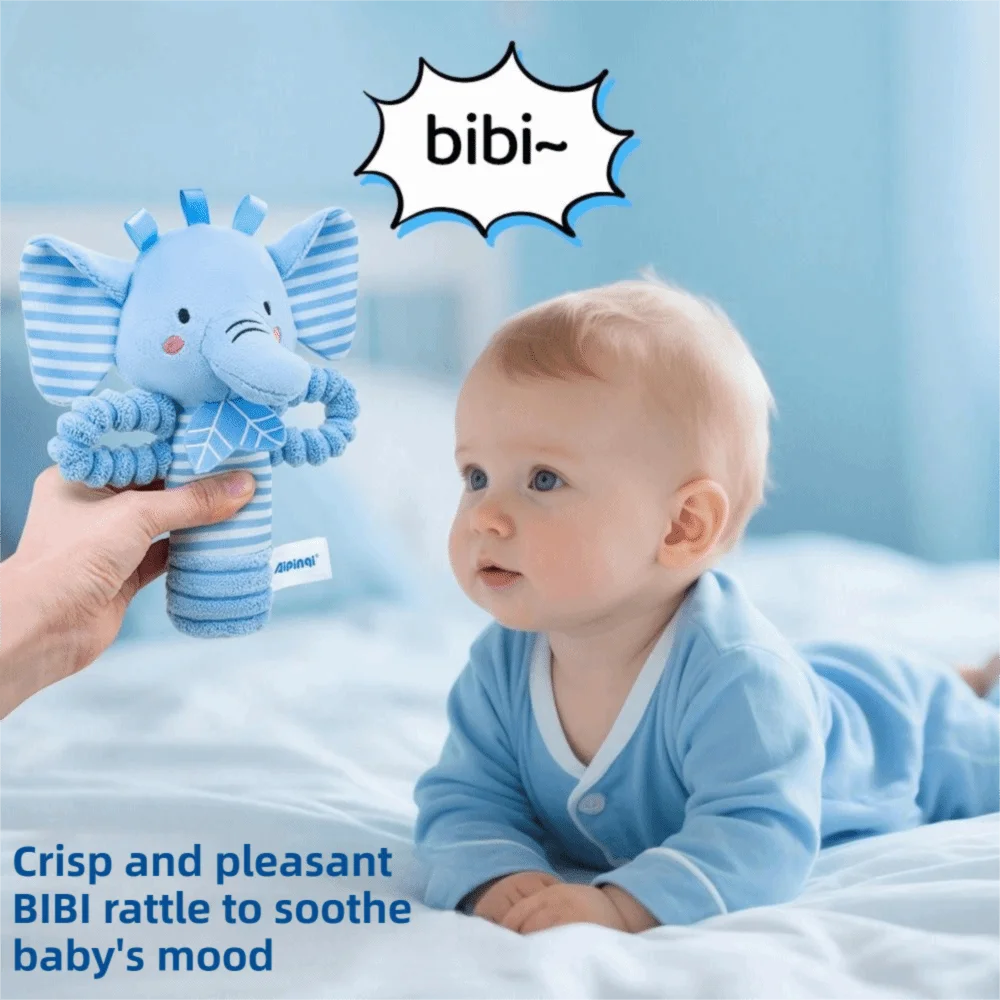 Cartoon Cartoon Animals Baby Rattle Toys Hand Grip Crinkle Plush Infant Hand Ring Squeaky Early Educational Toy Bed Toys
Cartoon Cartoon Animals Baby Rattle Toys Hand Grip Crinkle Plush Infant Hand Ring Squeaky Early Educational Toy Bed Toys