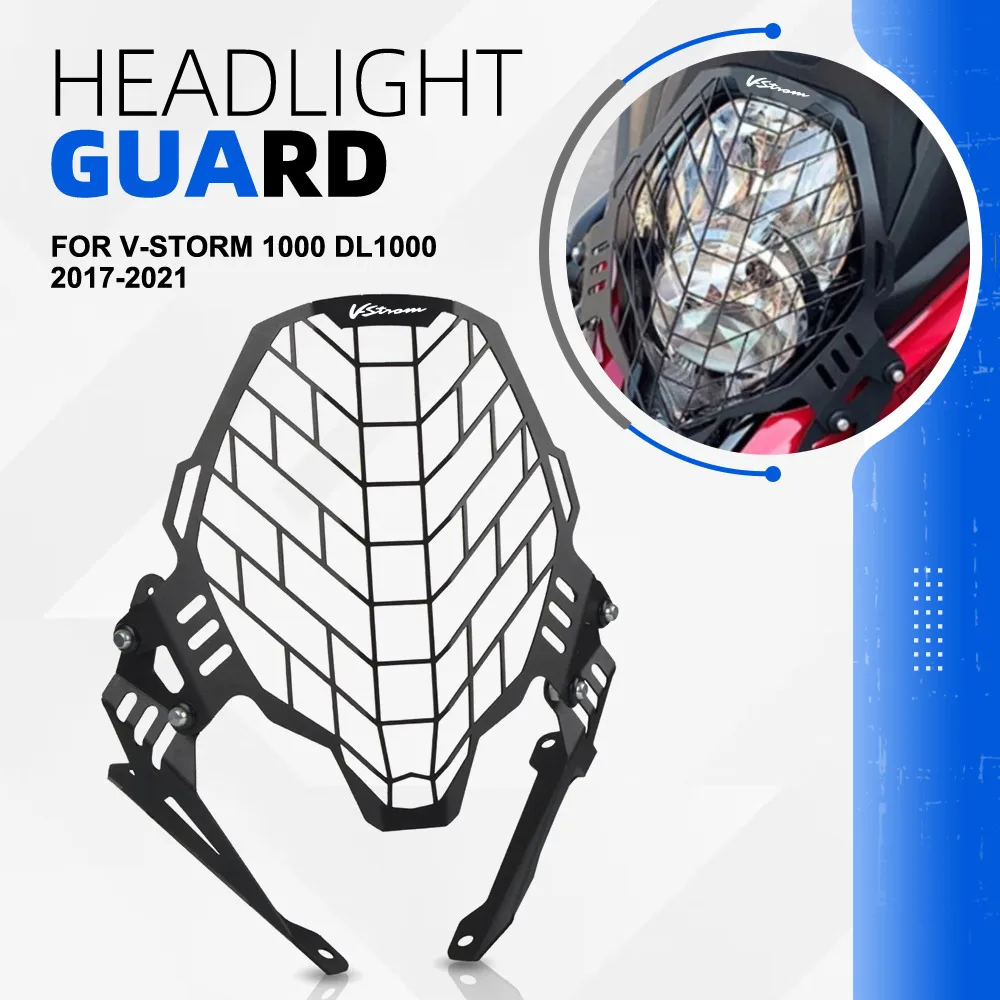 VSTORM 1000 Head Light Guard FOR SUZUKI V-STORM 1000 DL1000 2017 2018 2019 2020 2021 Motorcycle Headlight Protector Grill Guard
VSTORM 1000 Head Light Guard FOR SUZUKI V-STORM 1000 DL1000 2017 2018 2019 2020 2021 Motorcycle Headlight Protector Grill Guard