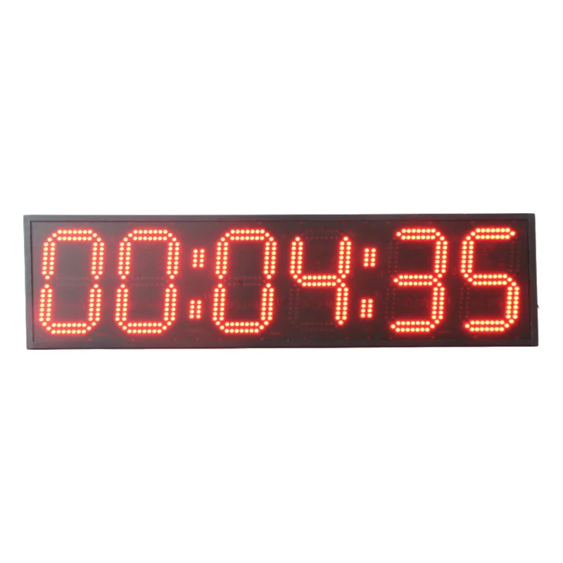 CP30 Large 9 Inch Outdoor Red LED Mobile Marathon Race Countdown Count up Clock with Stand
CP30 Large 9 Inch Outdoor Red LED Mobile Marathon Race Countdown Count up Clock with Stand