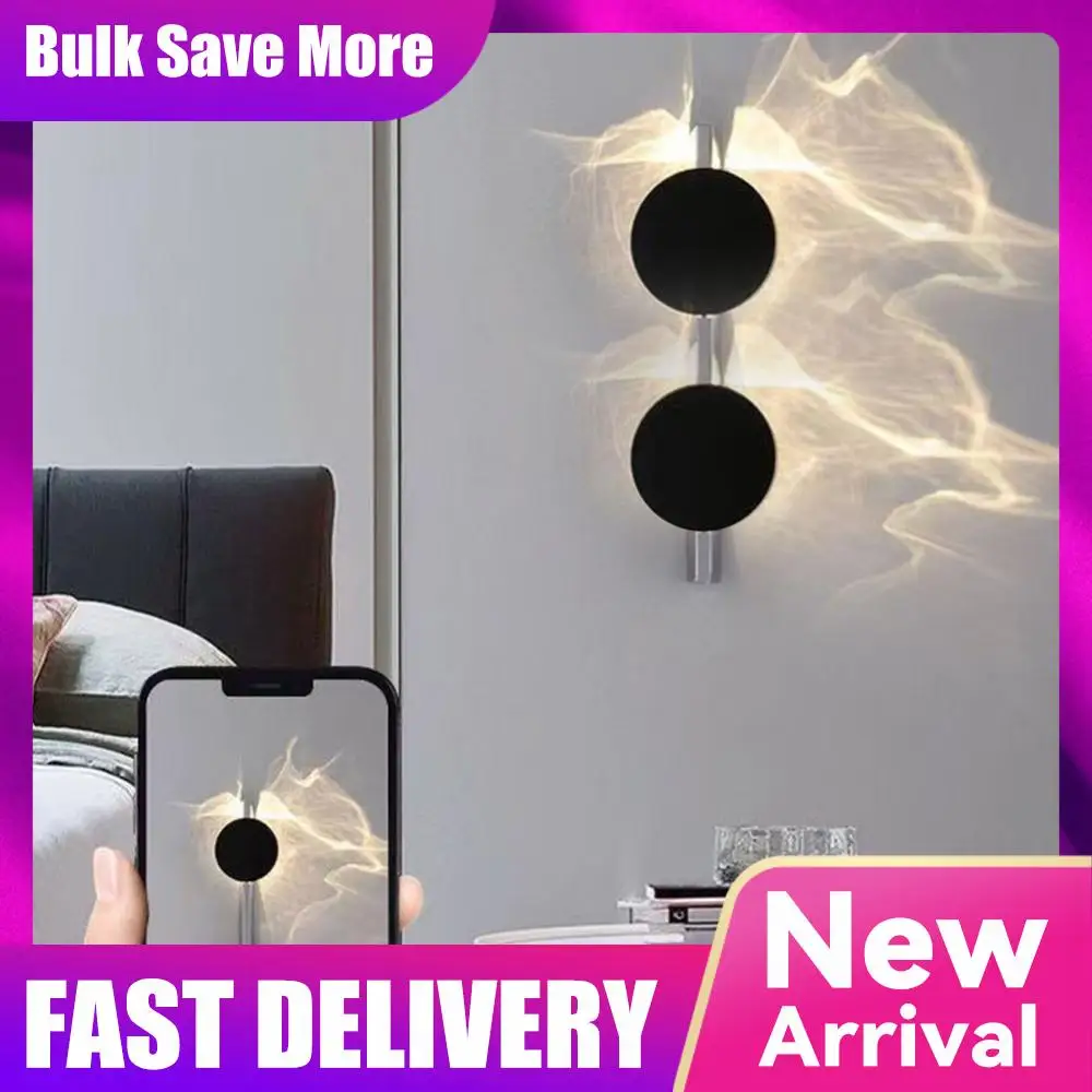 Современный светодиодный настенный светильник, вращающийся гофрированный настенный светильник из нержавеющей стали, атмосферные настенные бра, светильники для спальни, отеля
Современный светодиодный настенный светильник, вращающийся гофрированный настенный светильник из нержавеющей стали, атмосферные настенные бра, светильники для спальни, отеля