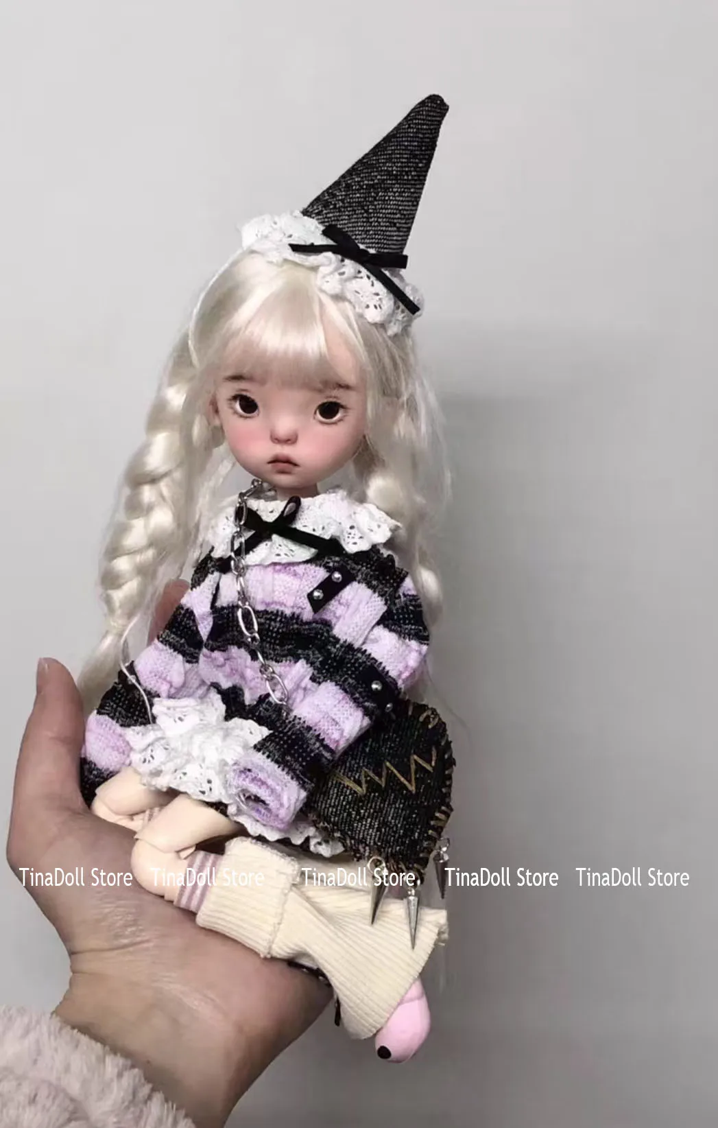 (TinaDoll Store) Landoudou Clothes set(Long sleeved T-shirt /hat/ Foot cover/socks/Bag)for Landazz Landoudou/Blythe/ob22/ob24 Do
(TinaDoll Store) Landoudou Clothes set(Long sleeved T-shirt /hat/ Foot cover/socks/Bag)for Landazz Landoudou/Blythe/ob22/ob24 Do