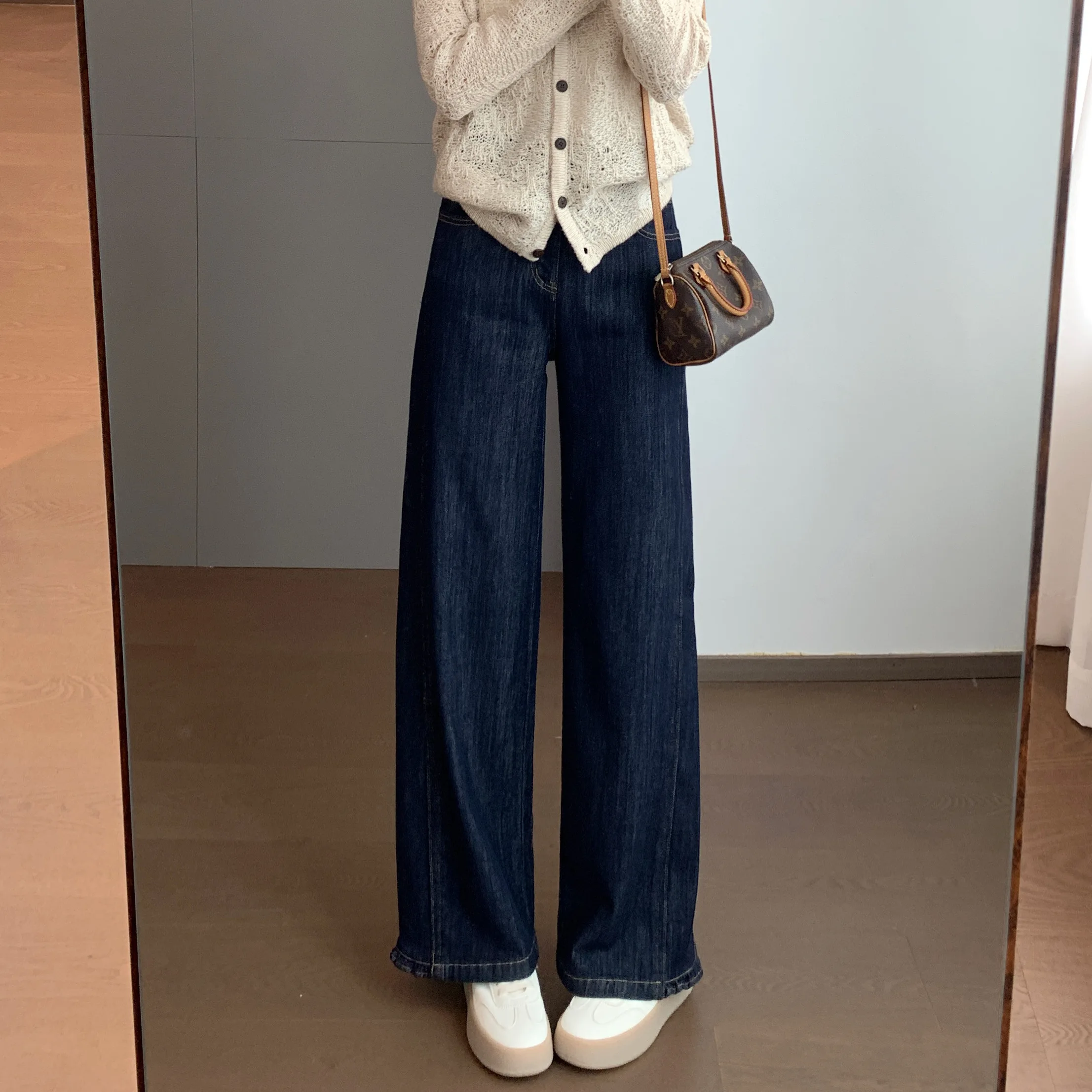 TheWow Stylish Denim Jeans Active Dyeing Side Seam Flower Waist Resistant to Fading Cotton Stretch Wide Leg Pants for Women
TheWow Stylish Denim Jeans Active Dyeing Side Seam Flower Waist Resistant to Fading Cotton Stretch Wide Leg Pants for Women