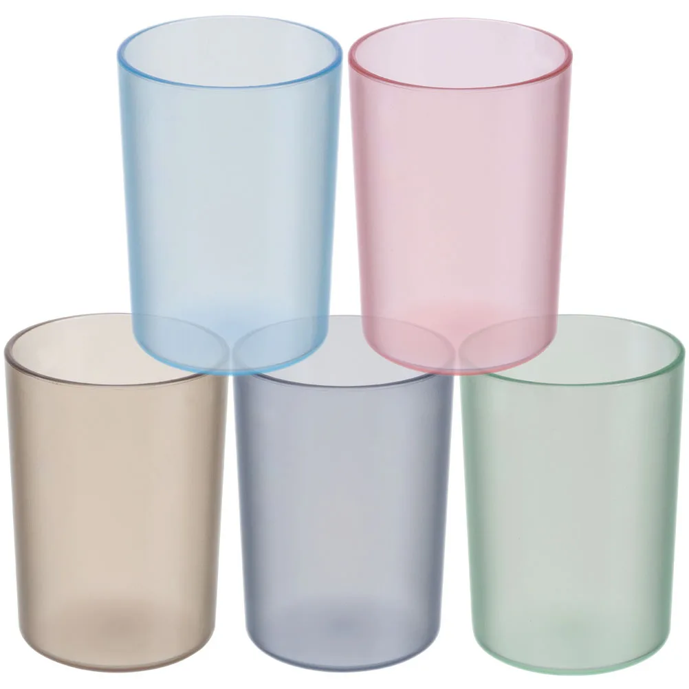 5Pcs Bathroom Tumbler Smooth Finish Toothbrush Cup for Home Or Travel Multi Purpose Plastic Drinking Cup for Water Juice Milk
5Pcs Bathroom Tumbler Smooth Finish Toothbrush Cup for Home Or Travel Multi Purpose Plastic Drinking Cup for Water Juice Milk