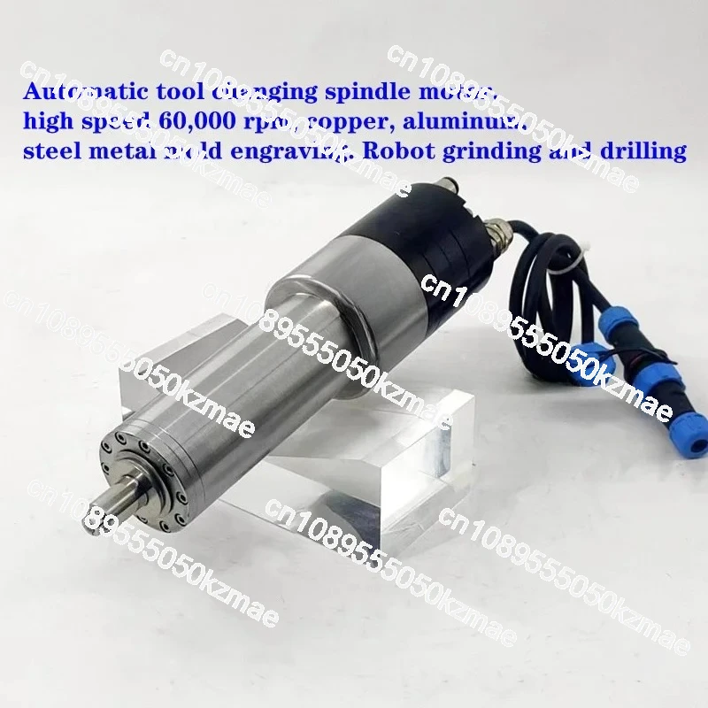 Двигатель шпинделя ATC 60000 об/мин, диаметр 0,5 кВт, 40 мм | Автоматическая смена инструмента Шпиндель с ЧПУ | Высокая скорость для фрезерования печатных плат
Двигатель шпинделя ATC 60000 об/мин, диаметр 0,5 кВт, 40 мм | Автоматическая смена инструмента Шпиндель с ЧПУ | Высокая скорость для фрезерования печатных плат