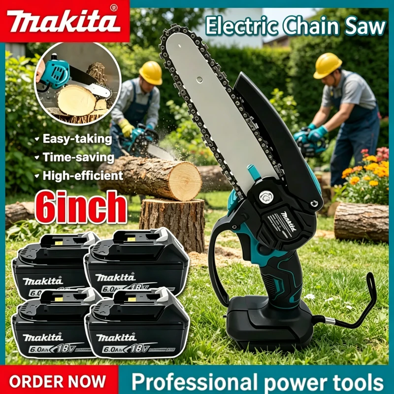 Makita 6inchDLJ Power Tool, Makita 6 Inch Electric Saw Handheld Portable Garden Pruning Wood Logging Chain saw.
Makita 6inchDLJ Power Tool, Makita 6 Inch Electric Saw Handheld Portable Garden Pruning Wood Logging Chain saw.