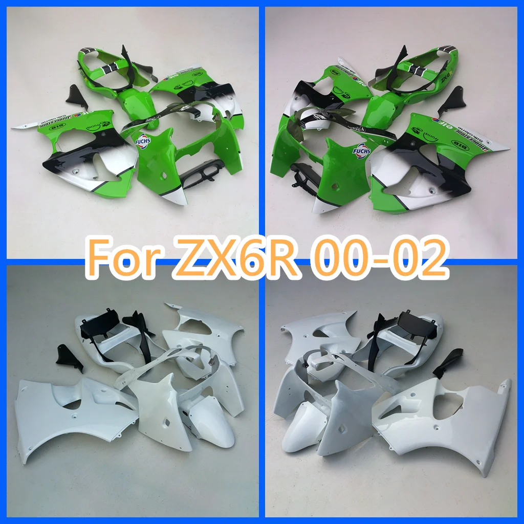 Free Custom for Kawasaki Injection Mold ZX-6R 00 01 02 ZX6R 2000-2002 Bodywork Fairings Set High Grade Repair Aftermarket Parts
Free Custom for Kawasaki Injection Mold ZX-6R 00 01 02 ZX6R 2000-2002 Bodywork Fairings Set High Grade Repair Aftermarket Parts
