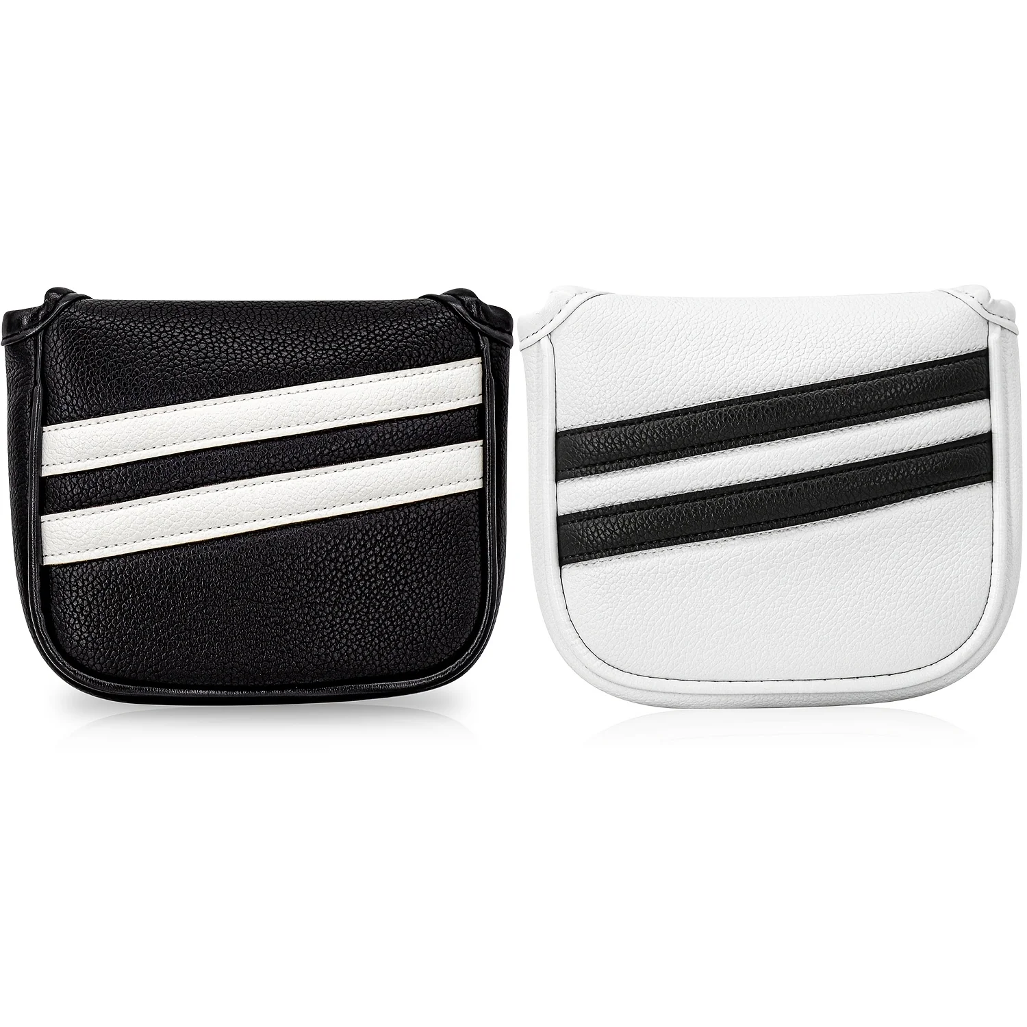 1pc Double Bar Stripes Style Golf Club Head Cover, Golf Mallet Putter Cover, Made of PU Material, Universal Fit for Most Brands
1pc Double Bar Stripes Style Golf Club Head Cover, Golf Mallet Putter Cover, Made of PU Material, Universal Fit for Most Brands