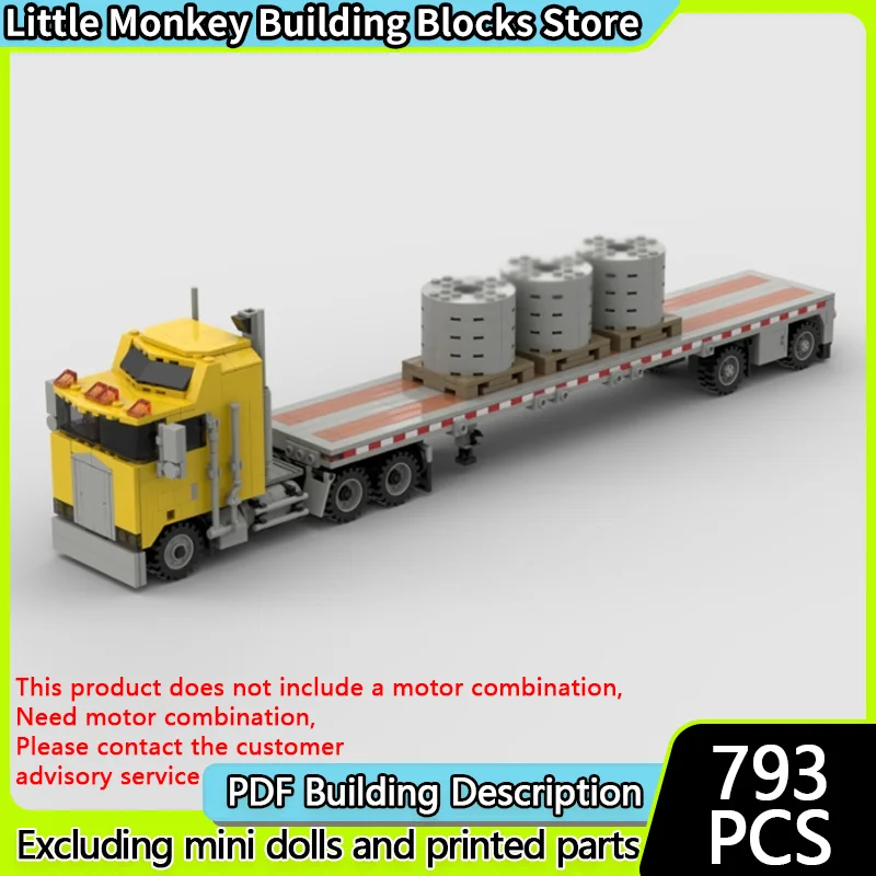 City Car Model MOC Building Bricks Classic K100 Flatbed Truck Modular Technology Children Holiday Gifts Assemble Toys Suit
City Car Model MOC Building Bricks Classic K100 Flatbed Truck Modular Technology Children Holiday Gifts Assemble Toys Suit